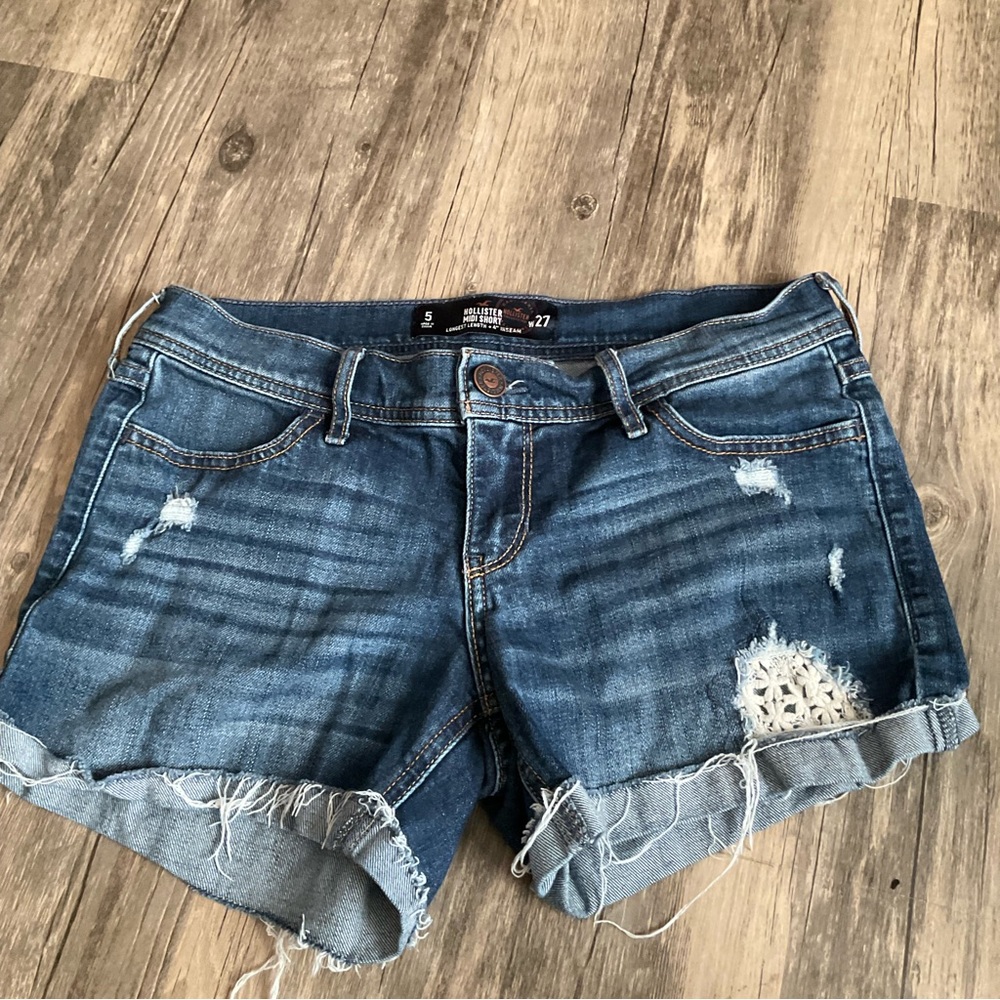 Hollister, blue, 27